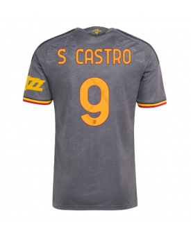 Billige Fotballdrakt AS Roma Santiago Castro #9 Replika Tredjedrakt 2026-27 Kortermet Billige Fotballdrakt AS Roma Santiago Castro #9 Replika Tredjedrakt 2026-27 Kortermet